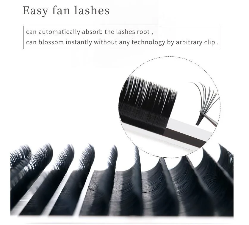 Private Label Volume Fan Y Shape Eyelash Individual Yy Lashes Extensions