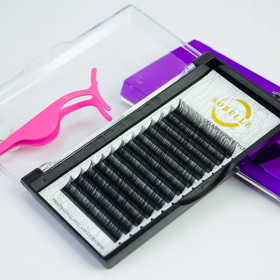 Lash Extensions Tweezers Set Stainless Steel Straight and Curved Tweezers Professional Volume Eyelash Extensions Tweezers